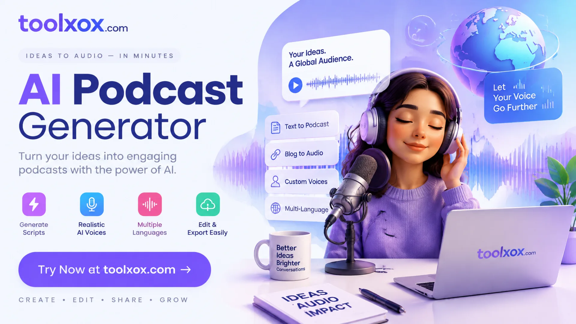 ai podcast generator free