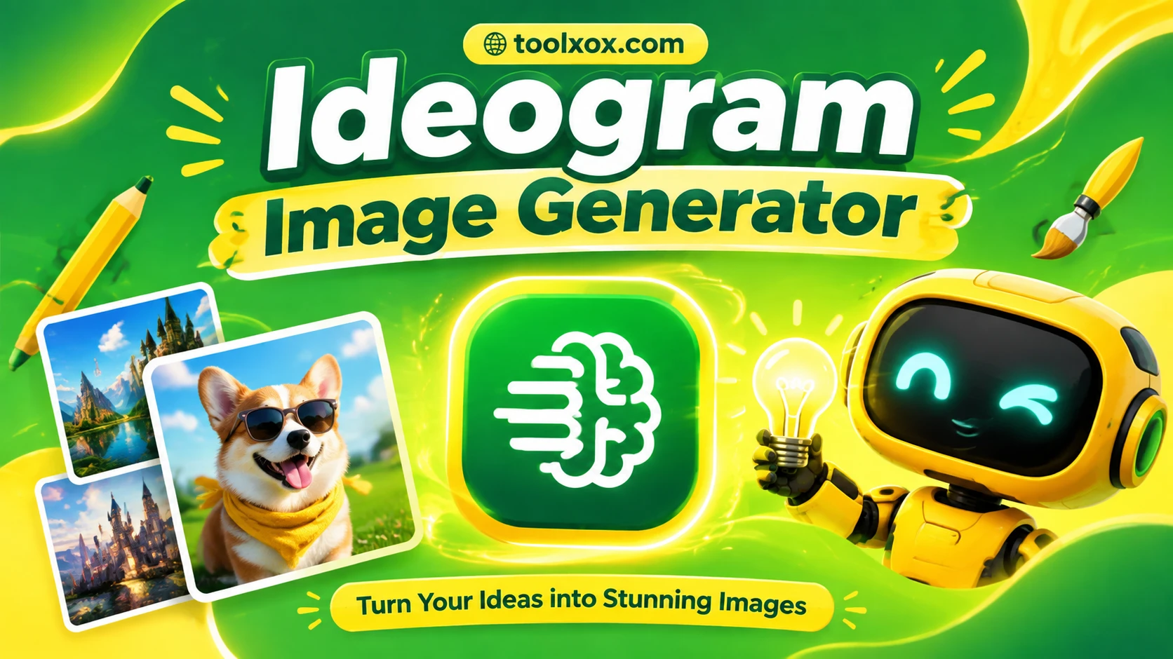 Free Ideogram AI image generator online for text, logos, and posters