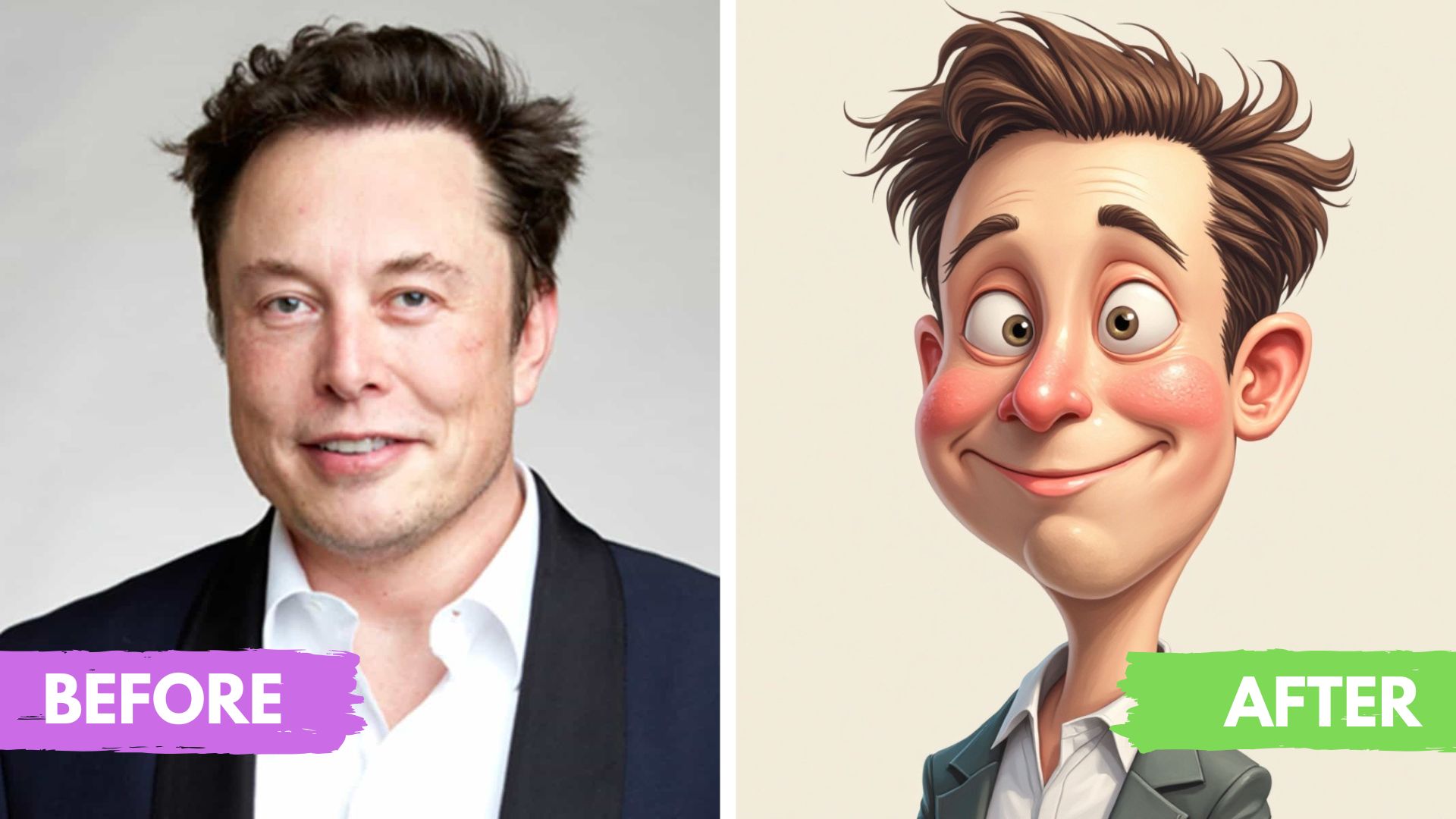 photo to caricature