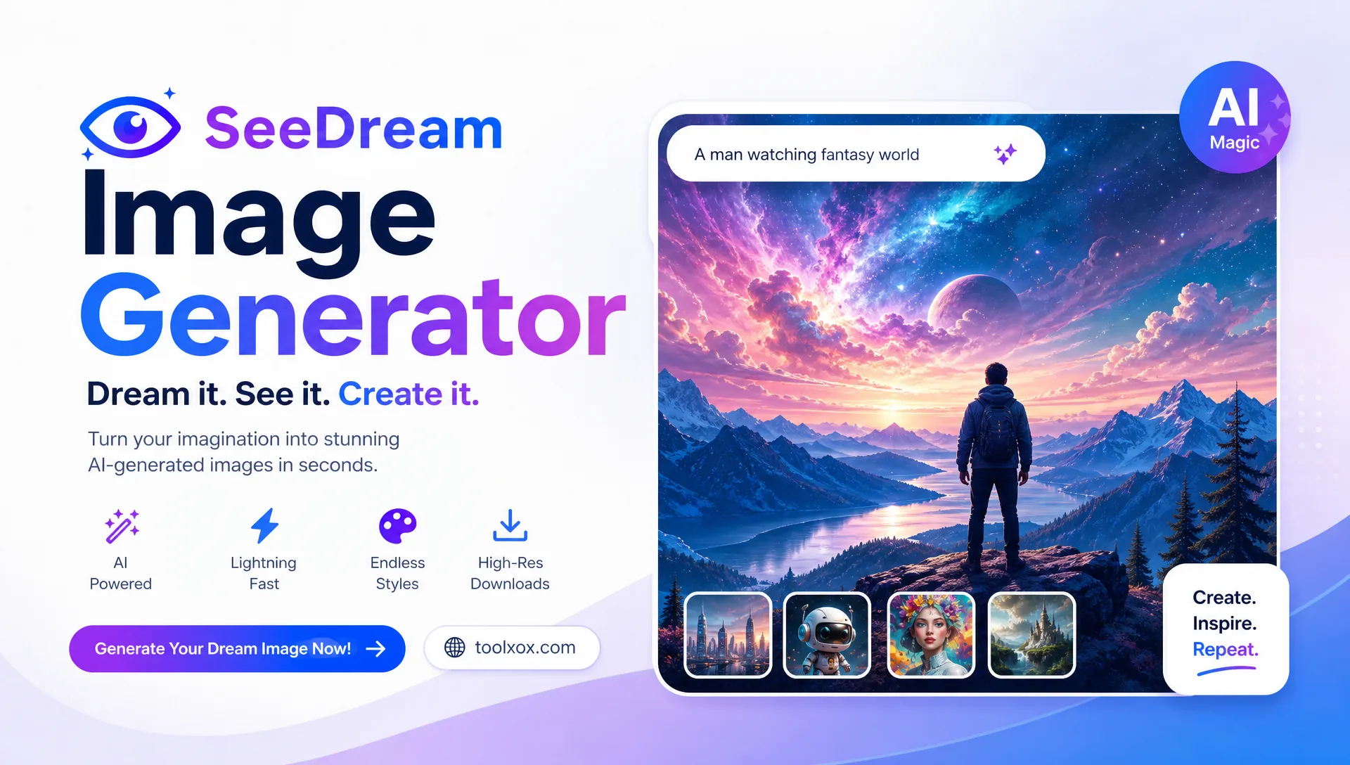 SeeDream image generator online free