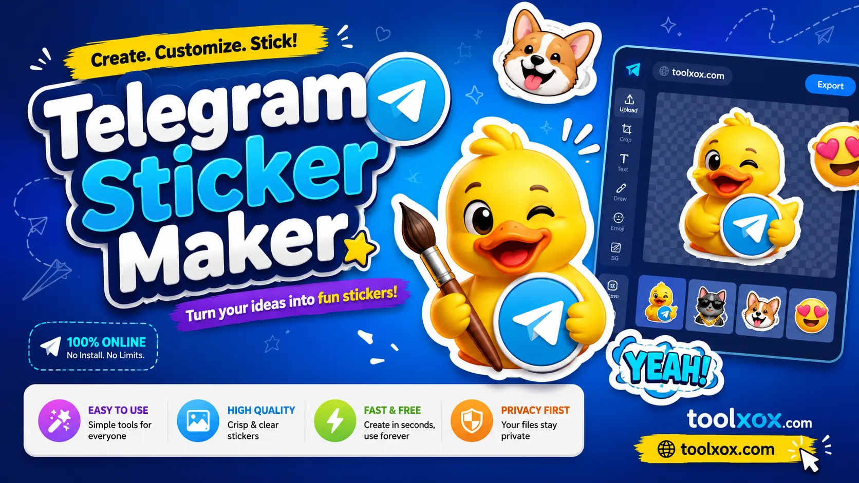 telegram sticker pack maker online